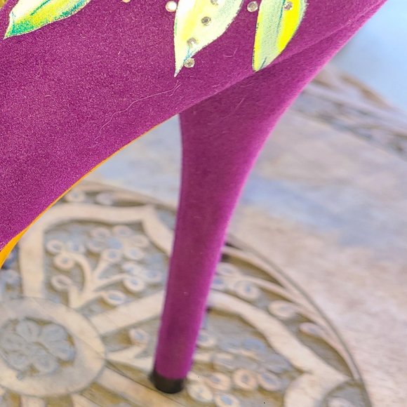 Women's Classy Pumps with Stunning Hidden Platform Heel Sz 7.5 CR Collection - Picture 9 of 12